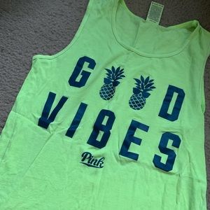 PINK muscle tank (XS)